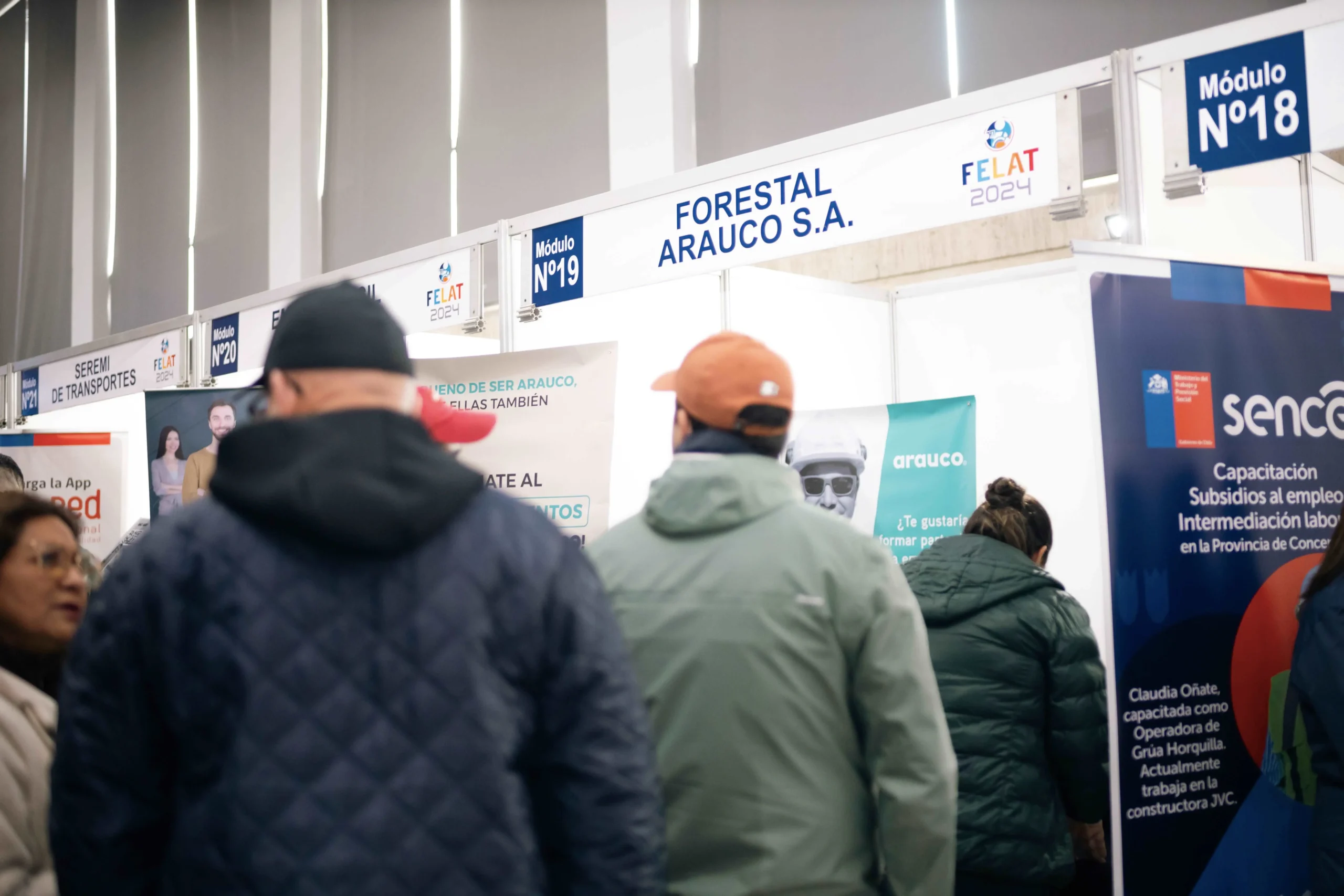 Gran convocatoria alcanzó la primera feria laboral del transporte 2024