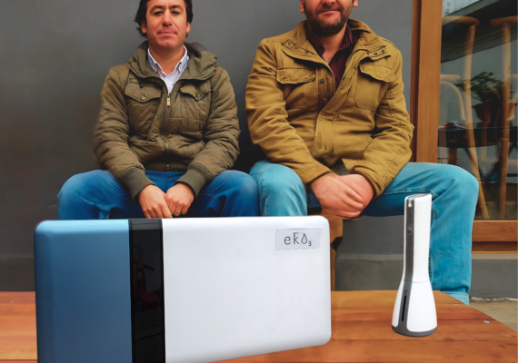 Innovador dispositivo convierte el agua de la red en desinfectante