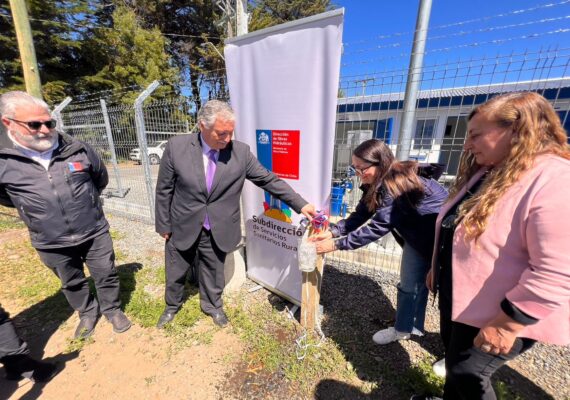 Nuevo sistema de agua potable rural beneficia a 149 familias de Los Ángeles