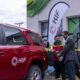 Cargan auto con combustible verde producido en Punta Arenas