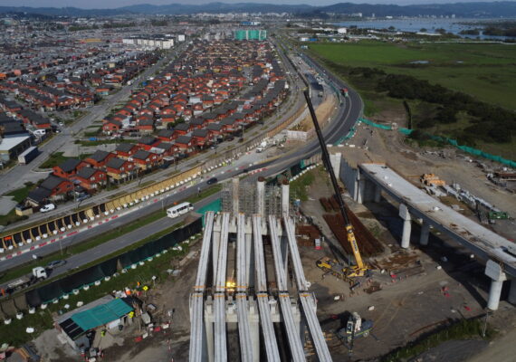 Puente industrial del Biobío entra en su recta final