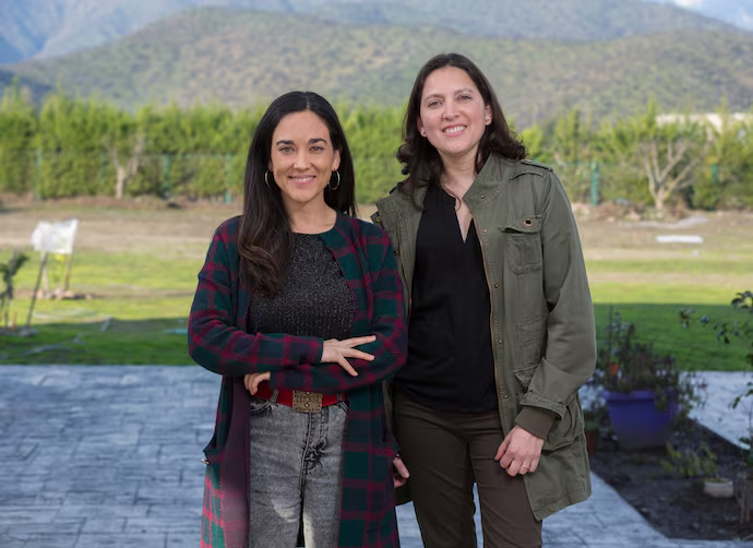 Camila y Carol, fundadoras de ComeS