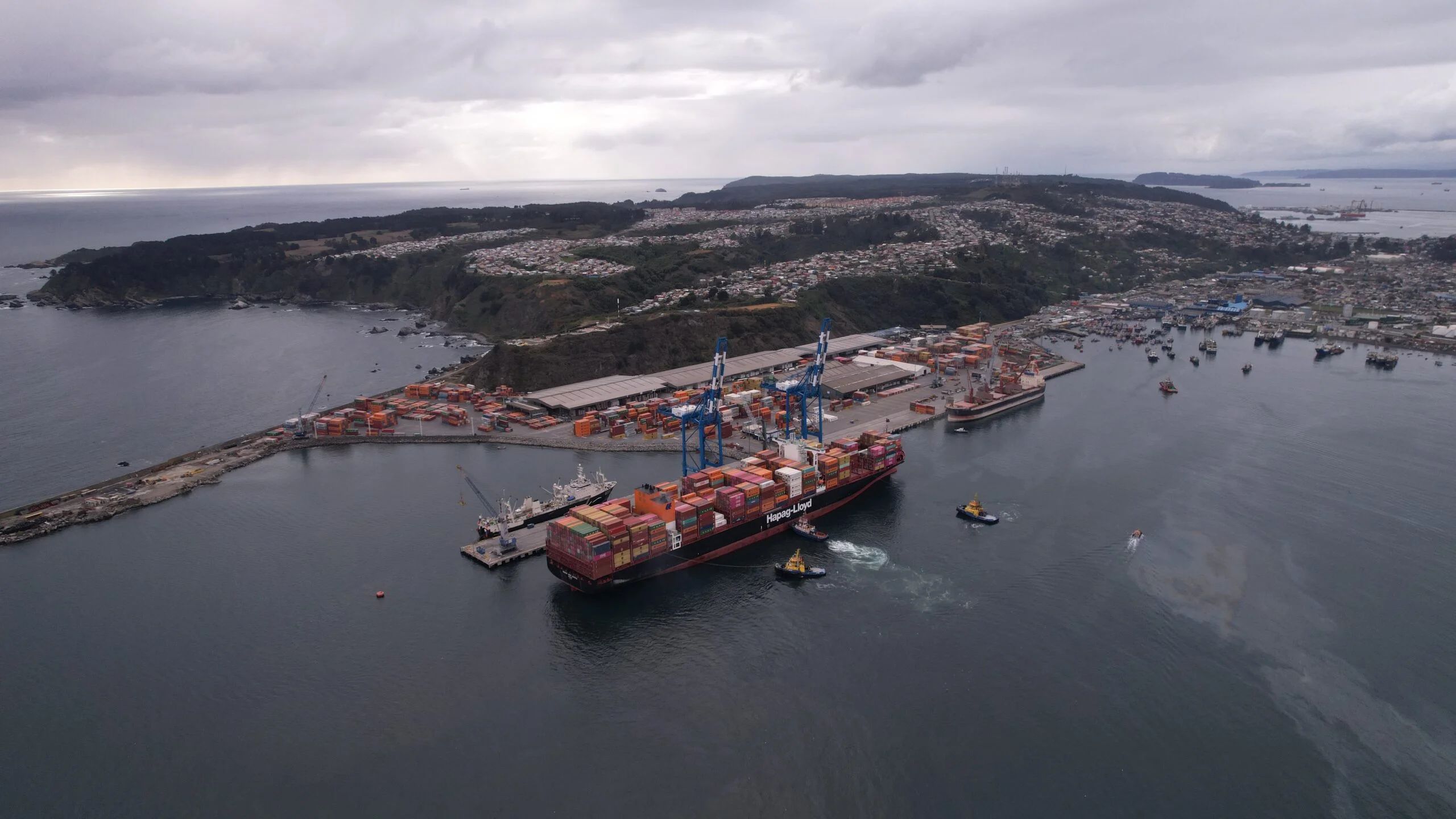 En Talcahuano: SVTI cerró 2024 con un alza de 43% en volumen de carga contenerizada