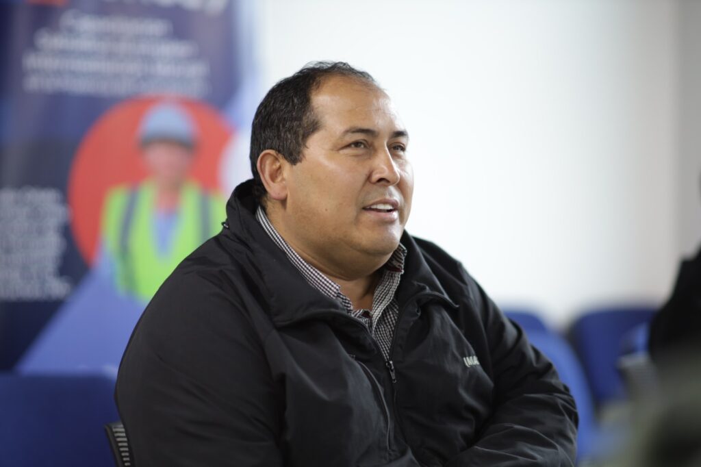 Presidente de la Asociación Gremial de Contratistas Industriales del Biobío, Porfirio Ochoa
