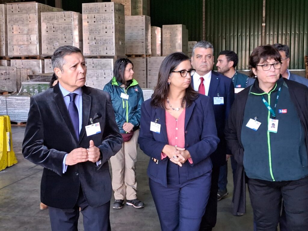 Inauguran sitio de inspección SAG en zona extraportuaria Puerto Columbo en San Antonio
