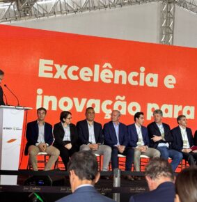 Arauco pone la primera piedra de su planta en Brasil con una inversión de US$ 4.600 millones