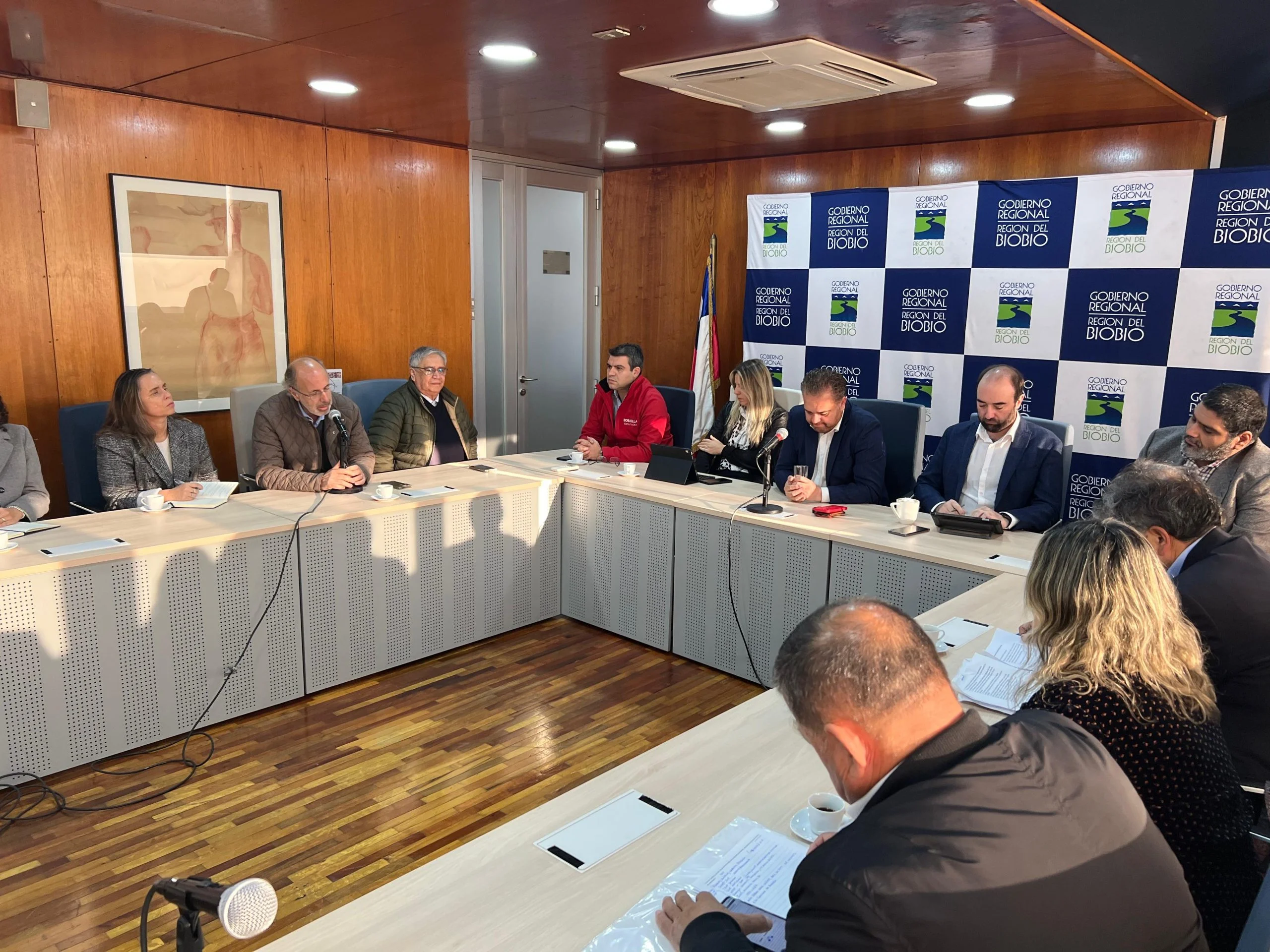 Gobernador Sergio Giacaman anuncia Plan Biobío que busca poner en marcha la región.